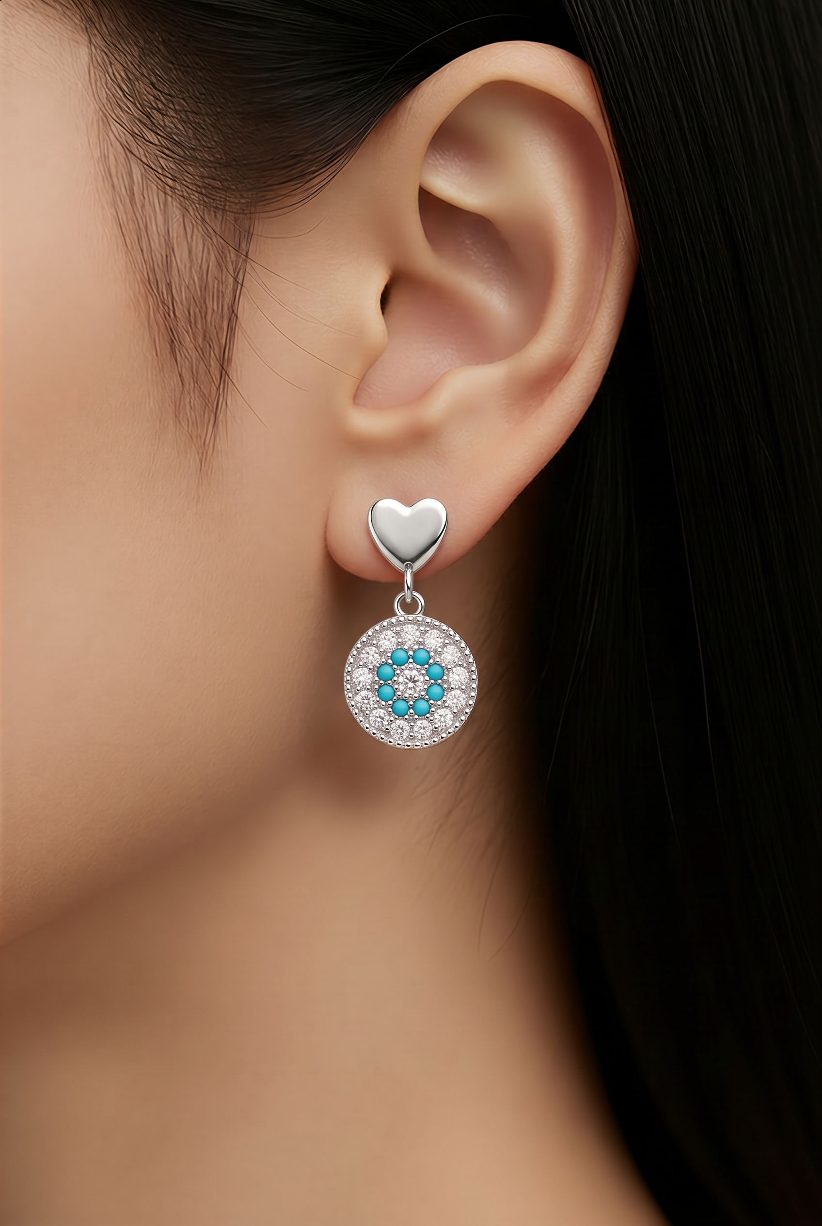 BOUCLES D’OREILLES "CŒUR DES LAGONS" – HEAVEN'S BY ELENA
